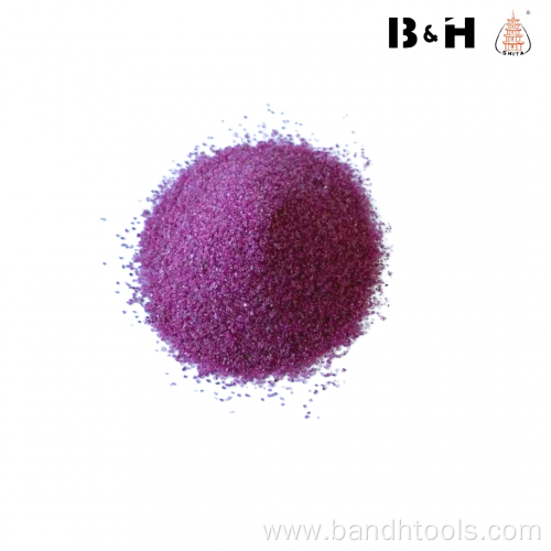 Synthetic Pink Aluminum Oxide Grains